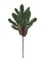 6PC Artificial 18" Soft Pine Cone Spray – Rustic Greenery